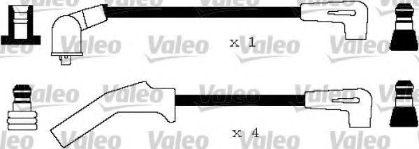 346153 VALEO Ignition Cable Kit