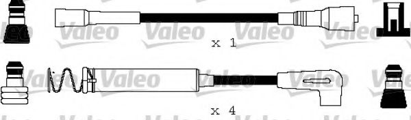 346136 VALEO Crankcase Full Gasket Set, engine