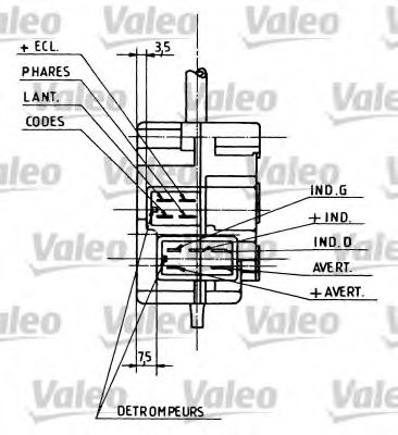 251105 VALEO Steering Column Switch