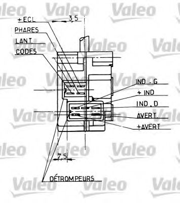 251206 VALEO Steering Column Switch