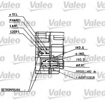 251274 VALEO Steering Column Switch