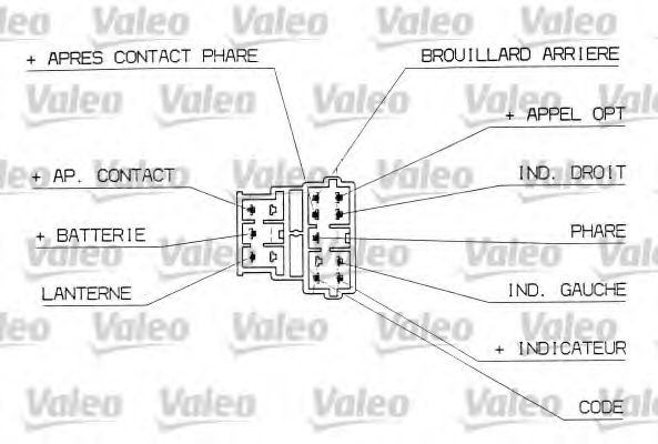 251305 VALEO Steering Column Switch