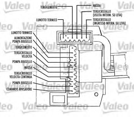 251347 VALEO Steering Column Switch