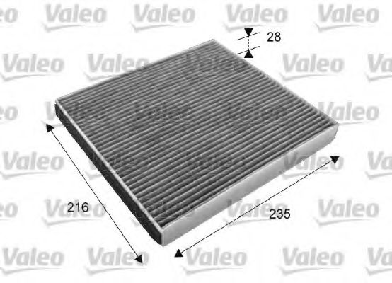 715641 VALEO Filter, interior air