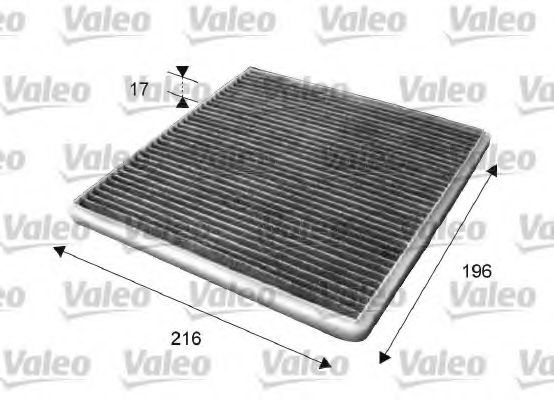 715650 VALEO Filter, interior air