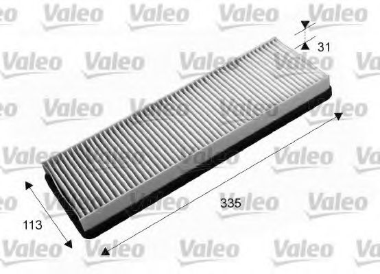 715646 VALEO Heating / Ventilation Filter, interior air