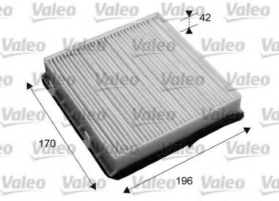 715653 VALEO Heating / Ventilation Filter, interior air