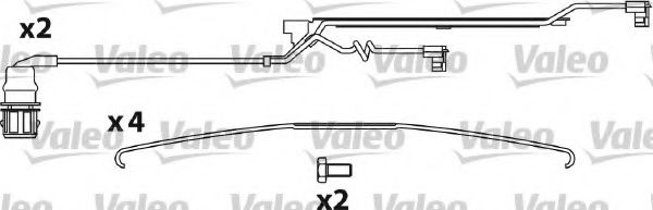 541723 VALEO Brake Pad Set, disc brake