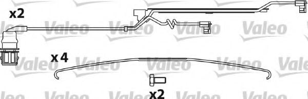 541724 VALEO Brake Pad Set, disc brake