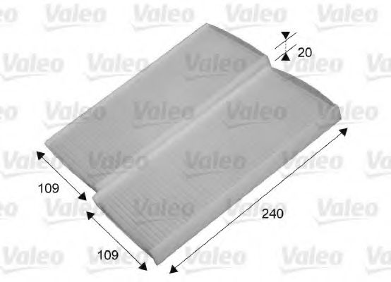 715649 VALEO Filter, interior air