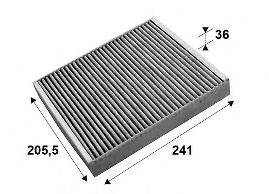 715659 VALEO Heating / Ventilation Filter, interior air