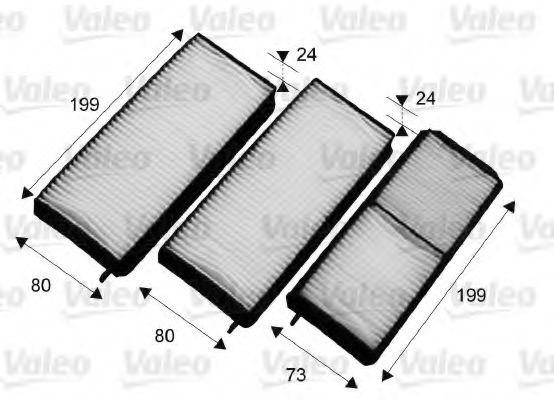 715664 VALEO Filter, interior air