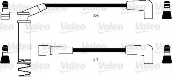 346096 VALEO Ignition System Ignition Cable Kit