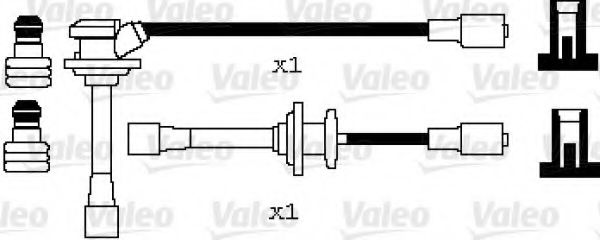 346083 VALEO Ignition System Ignition Cable Kit