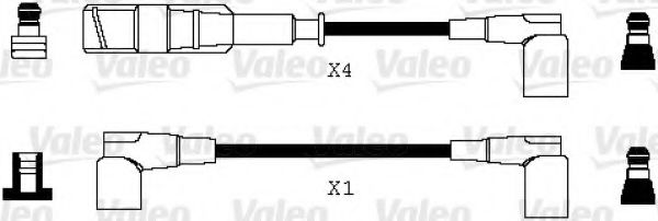 346070 VALEO Ignition Cable Kit