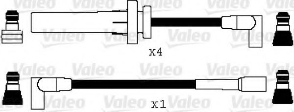 346054 VALEO Ignition Cable Kit