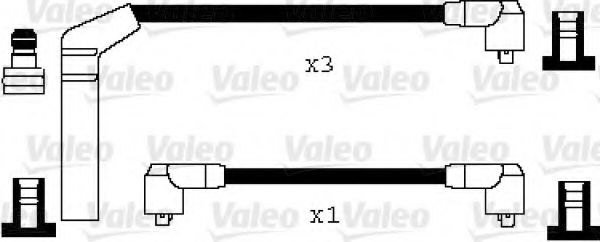 346013 VALEO Ignition Cable Kit