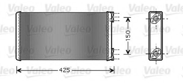 812351 VALEO Heat Exchanger, interior heating