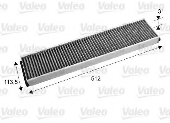715674 VALEO Heating / Ventilation Filter, interior air