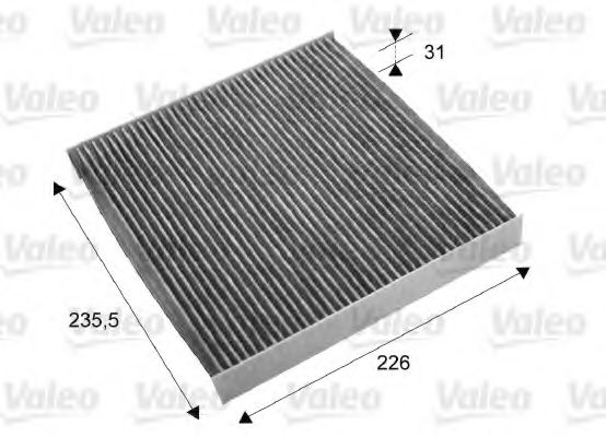 715678 VALEO Heating / Ventilation Filter, interior air