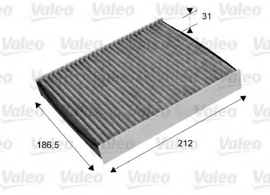 715680 VALEO Filter, interior air
