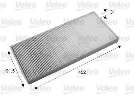 716054 VALEO Heating / Ventilation Filter, interior air