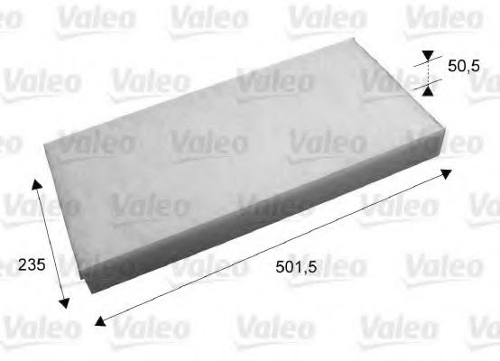 716060 VALEO Heating / Ventilation Filter, interior air