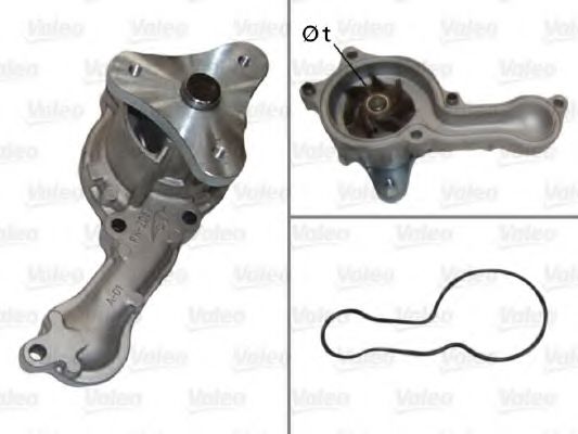 506812 VALEO Cooling System Water Pump
