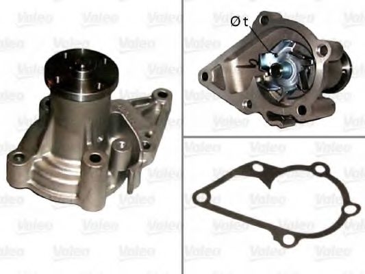 506813 VALEO Cooling System Water Pump