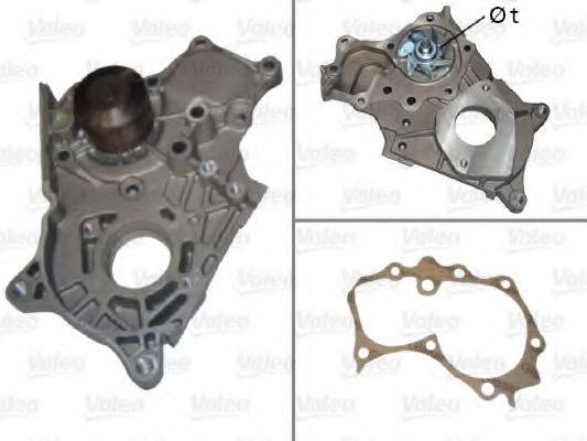 506849 VALEO Cooling System Water Pump