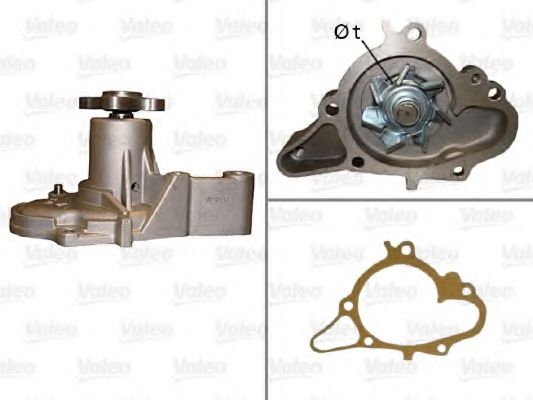 506897 VALEO Cooling System Water Pump