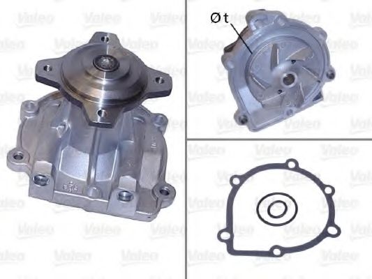 506904 VALEO Cooling System Water Pump