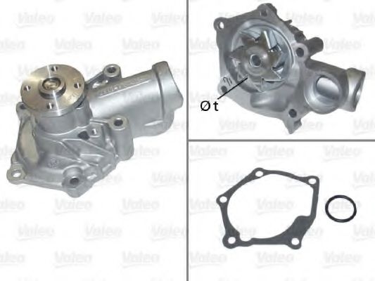 506934 VALEO Cooling System Water Pump