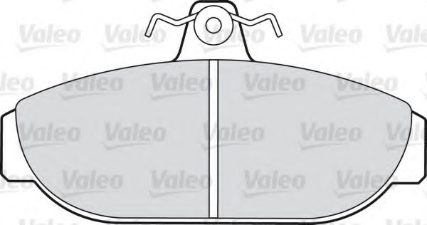598221 VALEO Ремкомплект, поперечный рычаг подвески