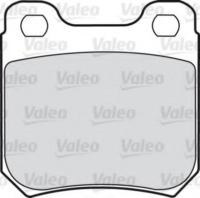 598183 VALEO Тормозная система Комплект тормозных колодок, дисковый тормоз