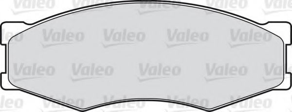 540460 VALEO Brake Pad Set, disc brake
