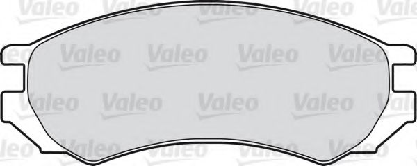 540461 VALEO Brake Pad Set, disc brake