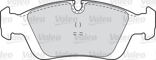 598018 VALEO Brake System Brake Pad Set, disc brake