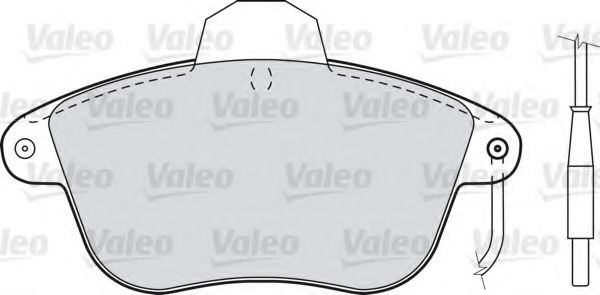 540469 VALEO Deflection/Guide Pulley, timing belt