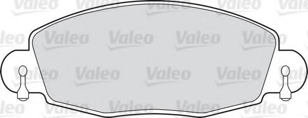 598547 VALEO Brake Pad Set, disc brake