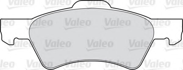 598415 VALEO Комплект тормозных колодок, дисковый тормоз