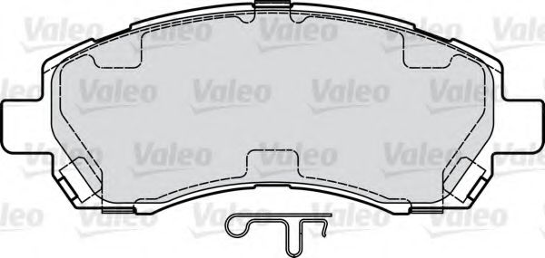 598915 VALEO Brake Pad Set, disc brake