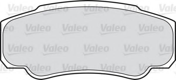 541738 VALEO Brake Pad Set, disc brake