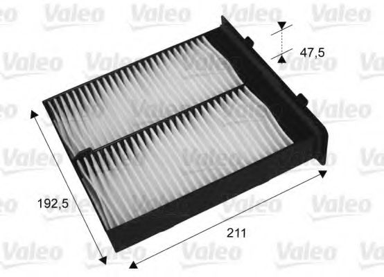 715652 VALEO Heating / Ventilation Filter, interior air