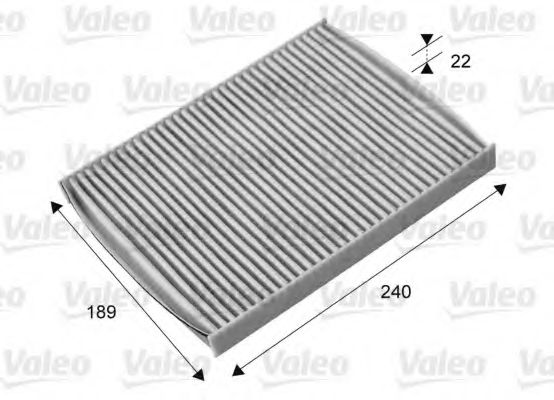 715661 VALEO Filter, interior air