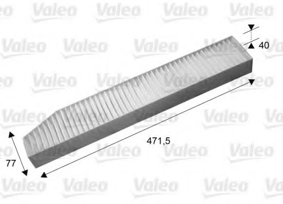 715670 VALEO Heating / Ventilation Filter, interior air