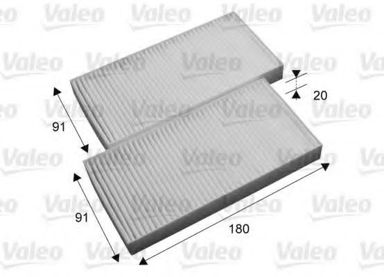 715696 VALEO Heating / Ventilation Filter, interior air