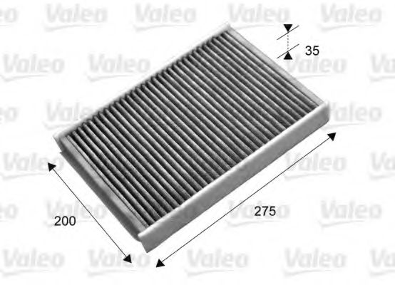 715702 VALEO Heating / Ventilation Filter, interior air
