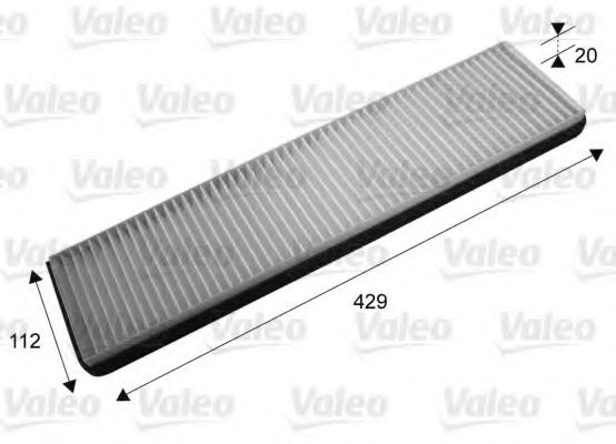 716062 VALEO Heating / Ventilation Filter, interior air