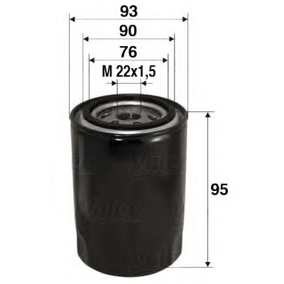 586006 VALEO Oil Filter